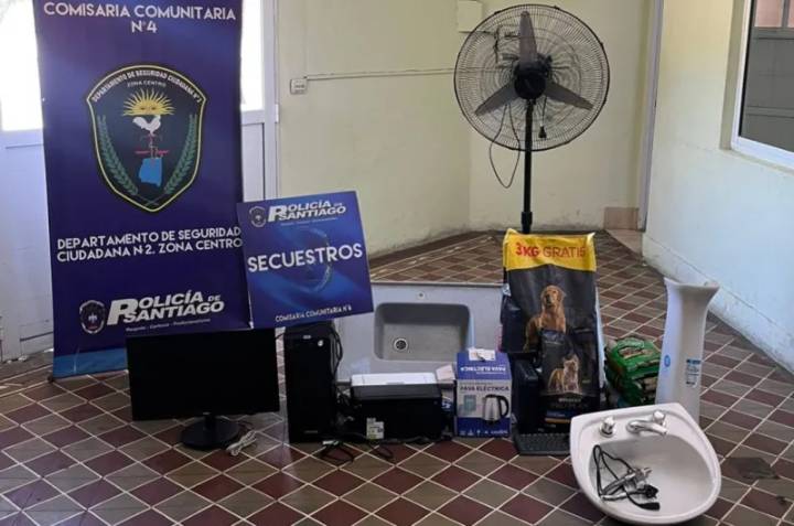 Recuperan bienes robados a una distribuidora y demoran a un conocido sujeto de la zona