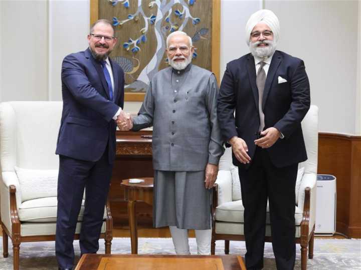 PM Modi, Qualcomm CEO discuss collaboration on AI, Semiconductor