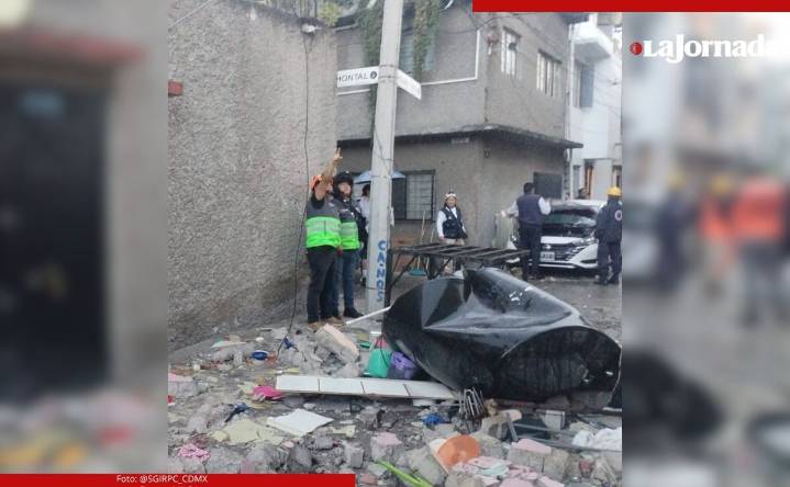 Explosión por acumulación de gas en vivienda de Iztacalco deja un hombre herido; está en el hospital