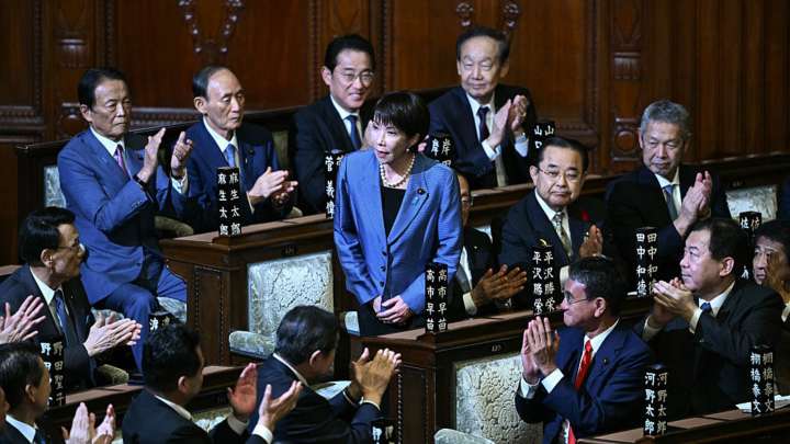 Japan makes history as Takaichi set to become the country's first woman prime minister