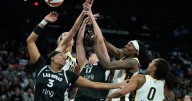 Fever's Kelsey Mitchell sustains apparent leg injury in Game 5 of semifinal series vs. Aces