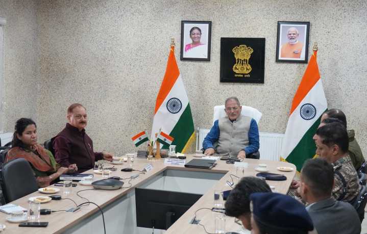 LG Kavinder Gupta reviews security situation in Leh