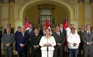 Dina Boluarte: “Recibí la banda presidencial por el Congreso, el mismo que el día de hoy votó por la vacancia”