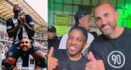 Como en el 2021 en Alianza Lima: El emotivo reencuentro de Hernán Barcos y Jefferson Farfán