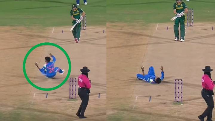 Phenomenal! Kranti Gaud Pulls Off Sensational One‑Hand Catch To Dismiss Tazmin Brits During IND W Vs SA W ICC Women's World Cup 2025 Match; Video