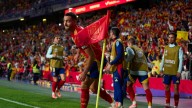 Una España de récord golea a Bulgaria (4-0) con un doblete de un Mikel Merino estelar