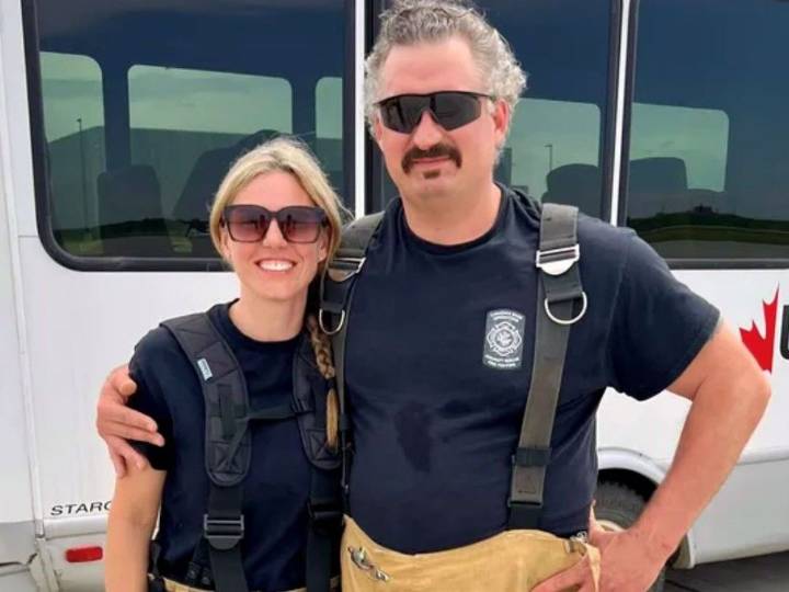 The long walk: Firefighters bond over a mental health trek