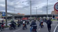 Protesta de motociclistas crea caos vehicular en capital de Colombia