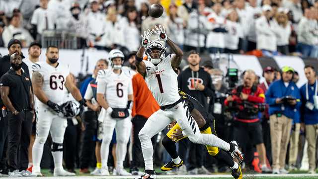 Following record performance against Steelers, Bengals' Chase earns weekly honor