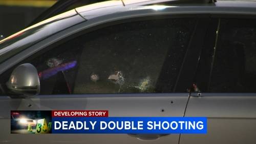 1 dead in South Philadelphia double shooting at Broad and Packer; car riddled with bullets