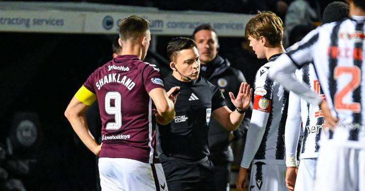 St Mirren VAR frustration after 'impact offside' despite late reprieve in Paisley thriller with Hearts