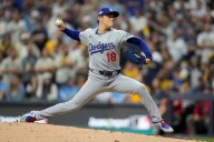 Yamamoto throws 3-hitter as the Los Angeles Dodgers beat the Milwaukee Brewers 5