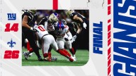 Instant Analysis: Giants fall to Saints, 26