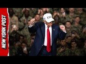 Watch Trump Break Into YMCA Dance with Cheering US Troops in Japan