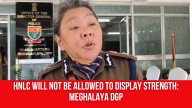 HNLC Will Not Be Allowed to Display Strength: Meghalaya DGP