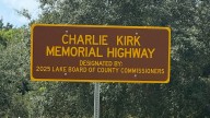 Charlie Kirk memorial highway unveiled in Florida