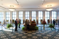 Latter-day Saints pay respects to Russell M. Nelson at public viewing