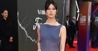 Mia Goth’s Purple Sheer Gown Look Might Just Be Her Most Daring One Yet