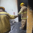 Se incendia vivienda en Fraccionamiento Sierra Madre