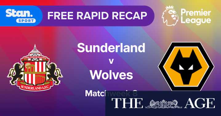 Rapid Recap | MW8: Sunderland vs Wolves