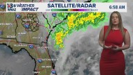 Clearer today, but one or two showers still possible