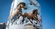 Cheyenne water tank mural takes the lead in national competition