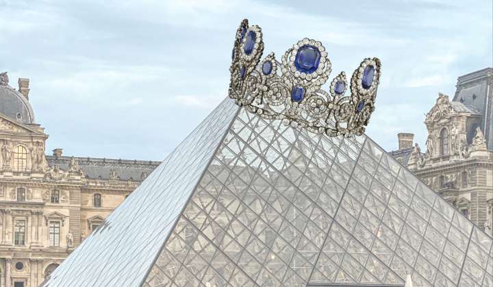 ¡Ni tan expertos! Ladrones del Louvre olvidaron la corona de la emperatriz Eugenia