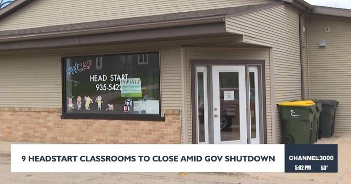 Nine southwestern Wisconsin Head Start classrooms to close due to government shutdown