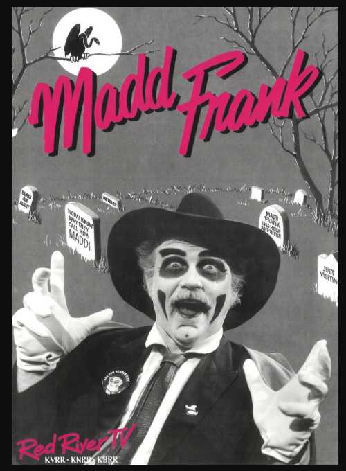 Legendary KVRR horror movie show host "Madd Frank" dies at the age of 85