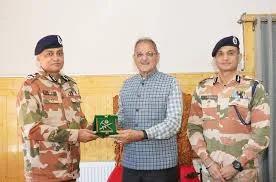 DG ITBP calls on LG Ladakh