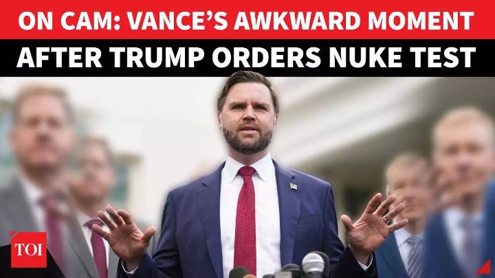 Trump’s Nuke Test Fallout: Vance Accidentally Blurts Out Secret? ‘We Know It Works’