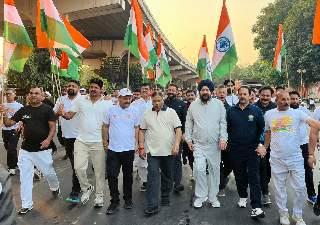 BJP organizes ‘Unity March’ on 150th birth anniversary of Sardar Vallabhbhai Patel