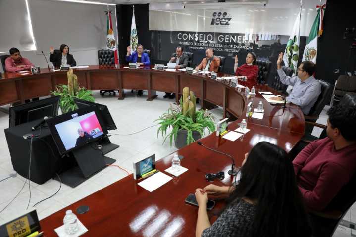 Aprueba IEEZ límites de financiamiento privado para los partidos para el 2026