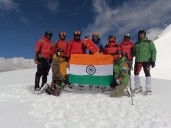 12th Bn J&K Rifles team embarks on expedition to Summit Mt Mukut East