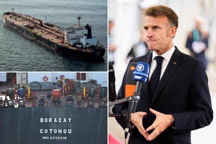 Macron accuses tanker off the coast of France of being in Russia's shadow fleet: 'Very serious wrongdoings'