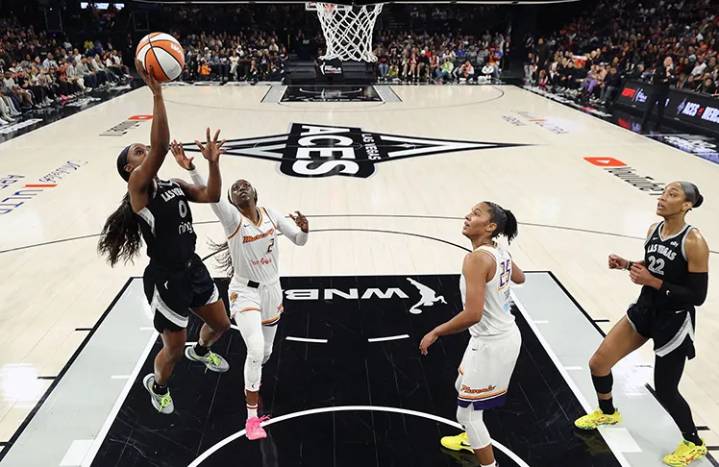 Jackie Young’s Historic Outing Leads Aces To Game 2 Win Over Mercury In WNBA Finals