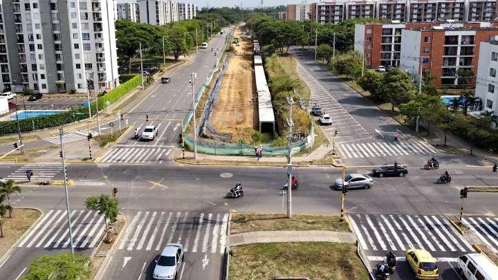 Avanza la ampliación de la Avenida Ciudad de Cali: una obra que transformará la movilidad del sur del Valle