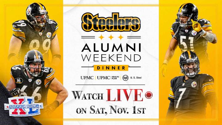 Steelers to livestream Alumni Weekend Dinner