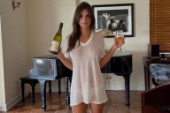 Emily Ratajkowski ditches her pants while sipping champagne and more star snaps