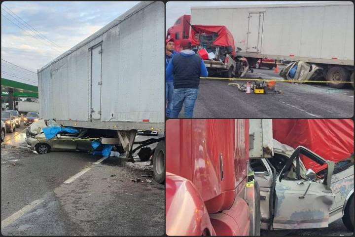 Tragedia en la México-Tuxpan: escalofriante accidente a la altura de Singuilucan deja fallecidos y heridos