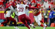 Patrick Mahomes overcomes worst game start in his career to lead Chiefs to victory over Commanders on Monday Night Football