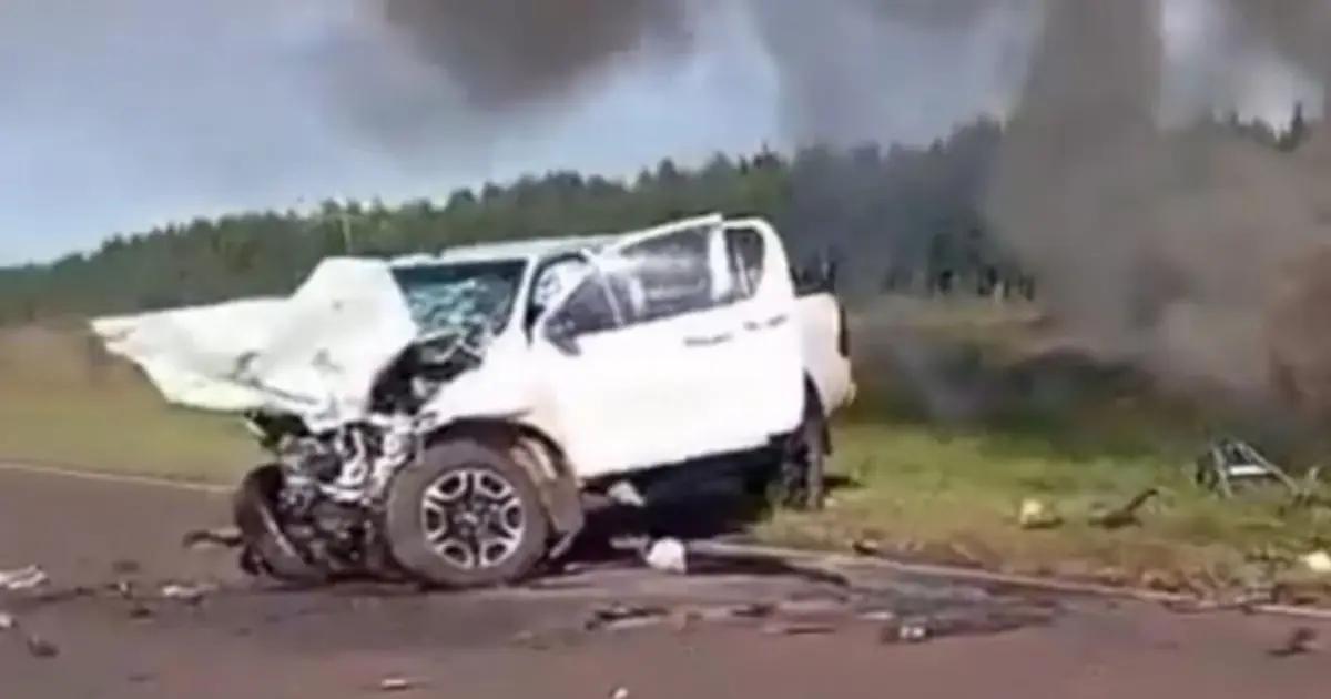 Tragedia vial: cuatro muertos en un choque