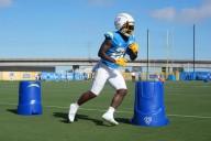 Chargers place RB Omarion Hampton (ankle) on IR