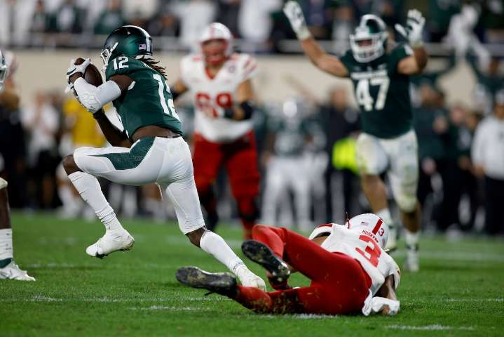 Where to watch Michigan State vs. Nebraska football for free today
