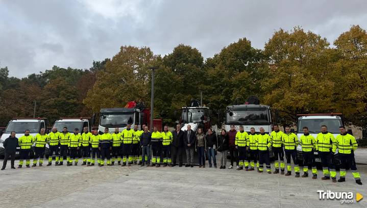 Los vehículos 'todo en uno' con los que Salamanca renueva su flota de mantenimiento urbano