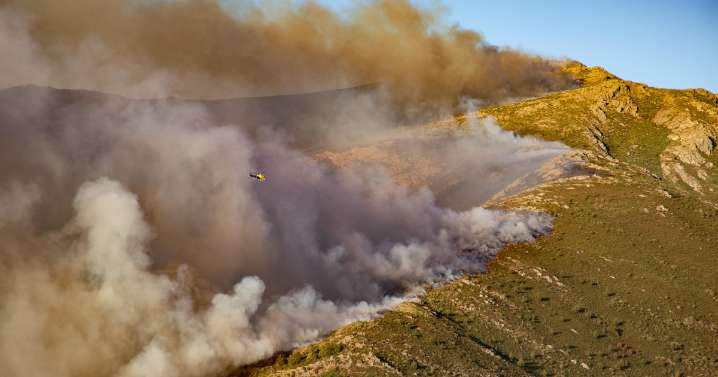 El incendio de Guadalajara puede darse por controlado este miércoles «si las condiciones no empeoran»