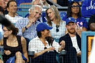 Prince Harry and Meghan Markle Cheer Dodgers on at World Series Game 4