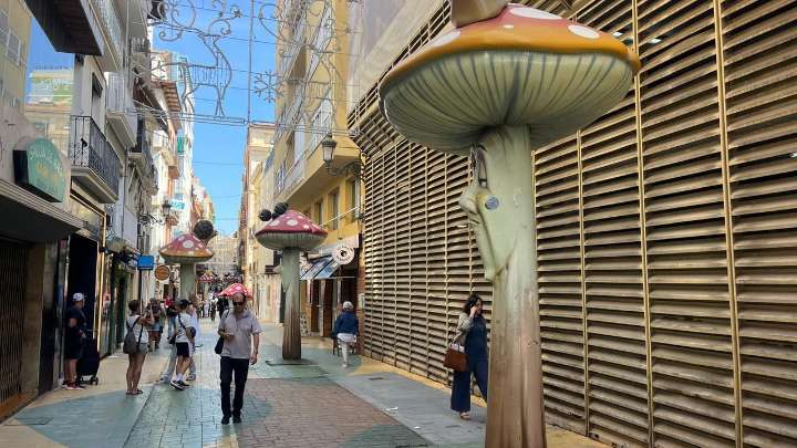 La "calle de las Setas", la más viral de Alicante, cambiará de cara