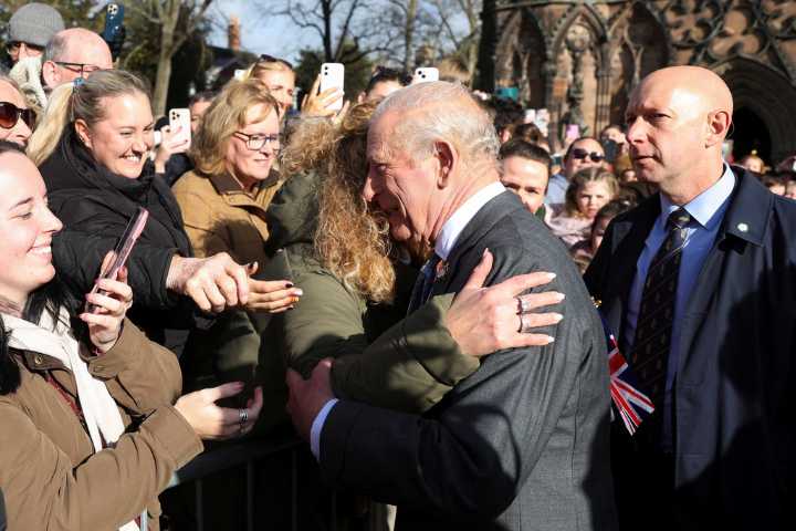King Charles Targeted by Heckler Over Prince Andrew’s Relationship With Epstein