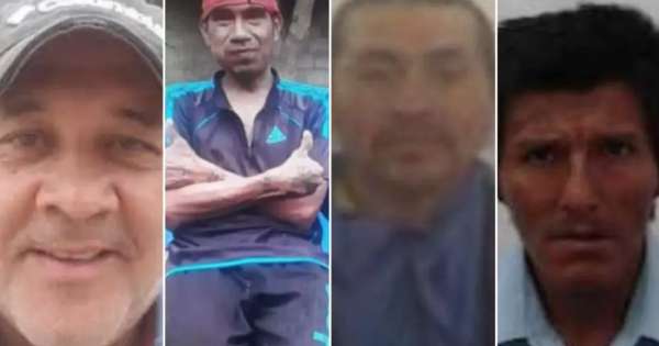 Alerta máxima en el norte: la policía busca intensamente a cuatro hombres desaparecidos